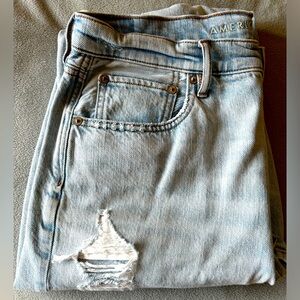 American Eagle Size 14 High Rise 90s Boyfriend Jean